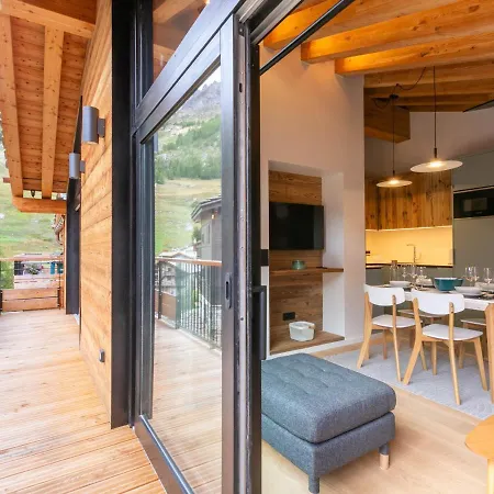 De Standing Avec Wifi, Garage Et Balcon Au Pied Des Pistes - Fr-1-694-324 Apartment Val-d'Isere